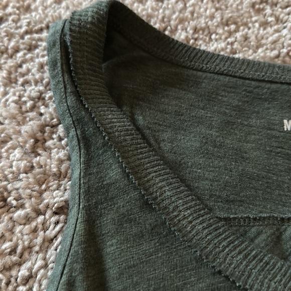 Custom embroidered ASIAN CAT in the meadow shark bite tank tunic top green XS - Picture 4 of 8